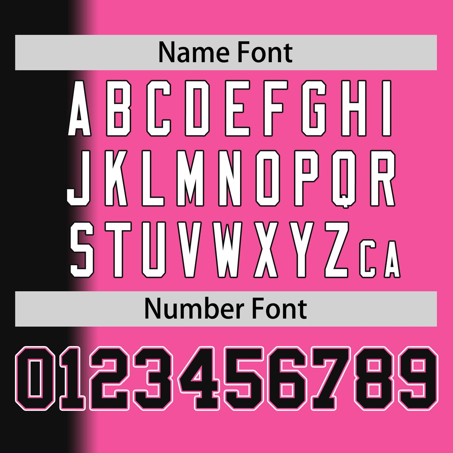 Custom Pink Black Pinstripe Personalized Gradient Authentic Baseball Jersey Limited