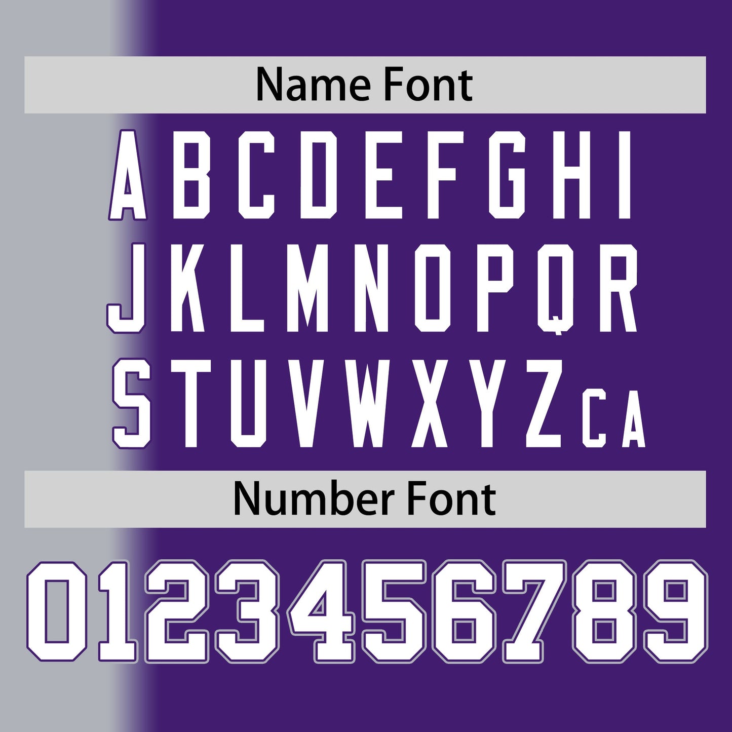 Custom Purple Gray Pinstripe Personalized Gradient Authentic Baseball Jersey Limited