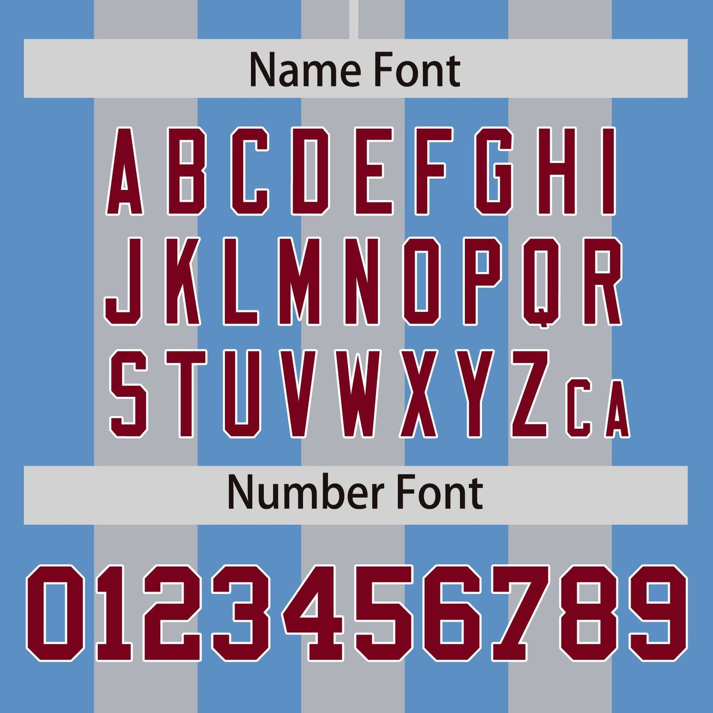 Custom Gray Light Blue Thick Stripe Fashion Authentic Baseball Jersey Limited