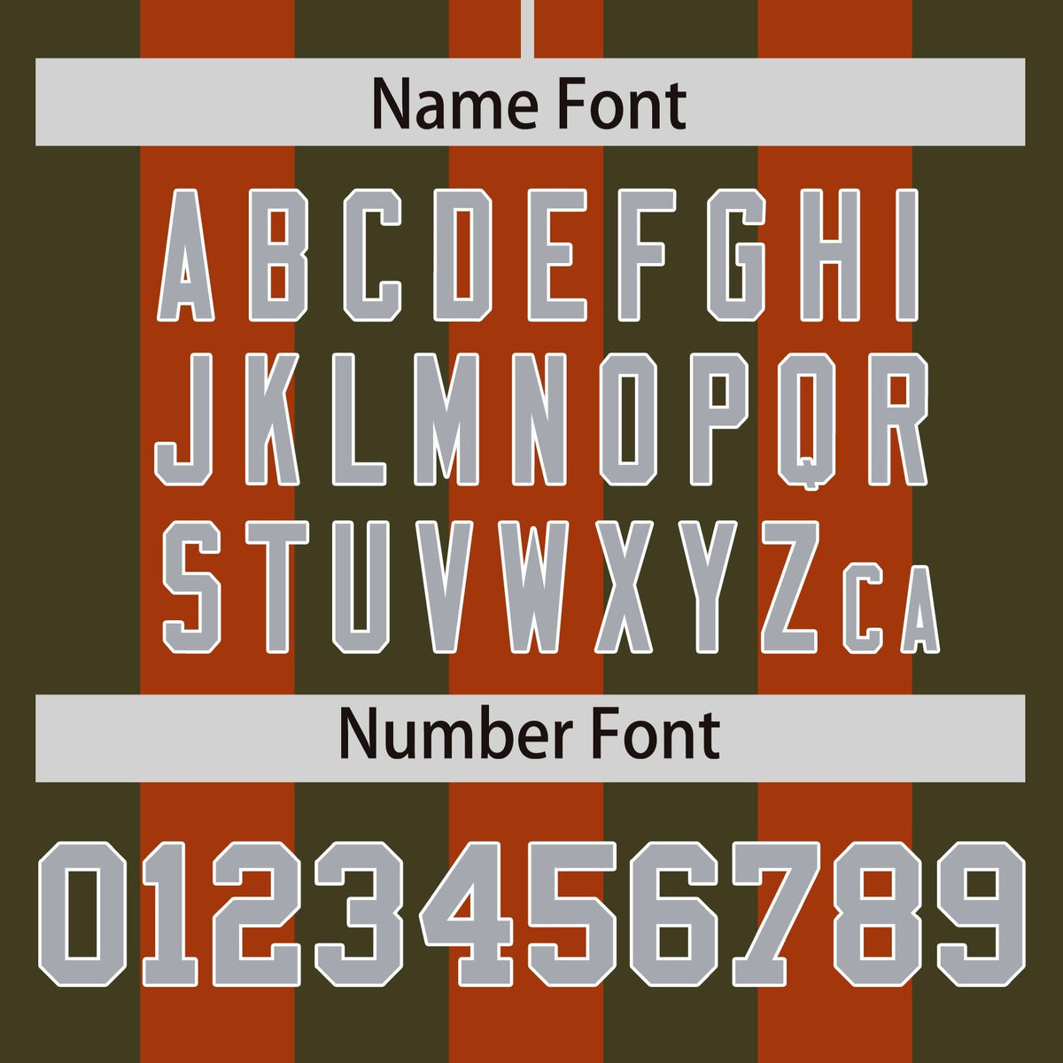 Custom Texas Orange Olive Thick Stripe Fashion Authentic Baseball Jersey Limited