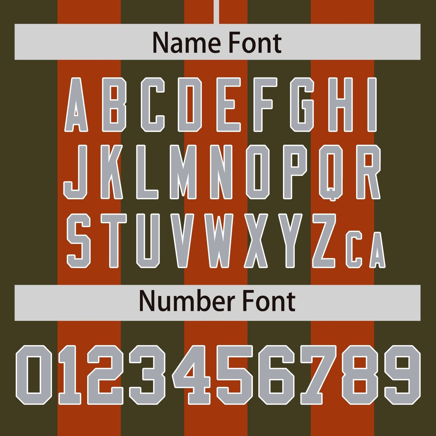 Custom Texas Orange Olive Thick Stripe Fashion Authentic Baseball Jersey Limited