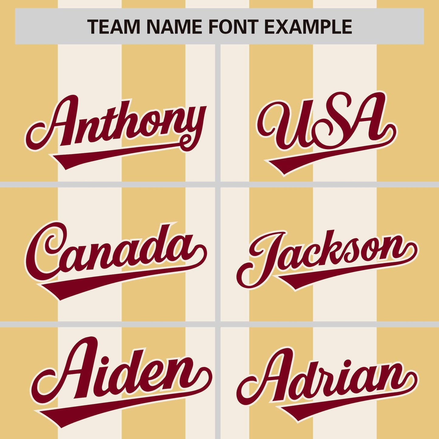 Custom Cream Khaki Thick Stripe Fashion Authentic Baseball Jersey Limited