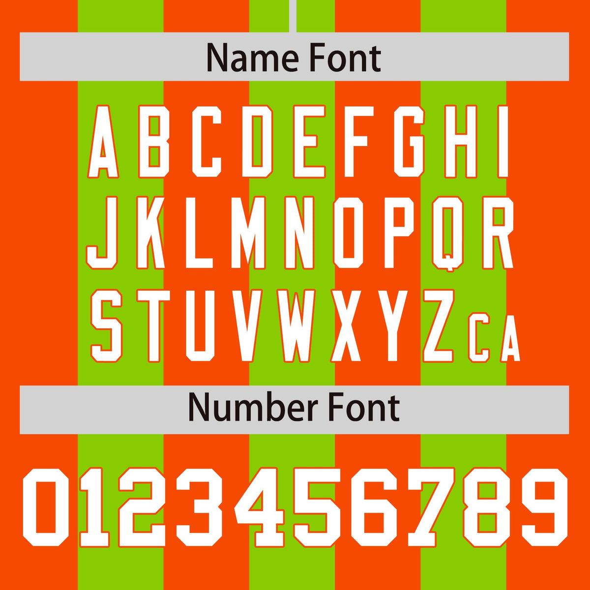 Custom Neon Green Orange Thick Stripe Fashion Authentic Baseball Jersey Limited