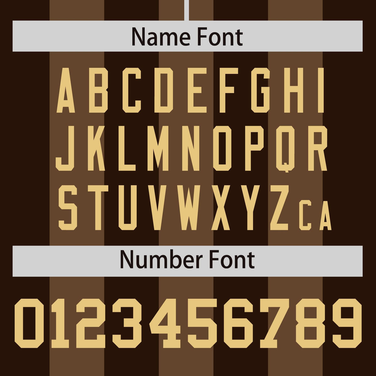 Custom Light Brown Brown Thick Stripe Fashion Authentic Baseball Jersey Limited