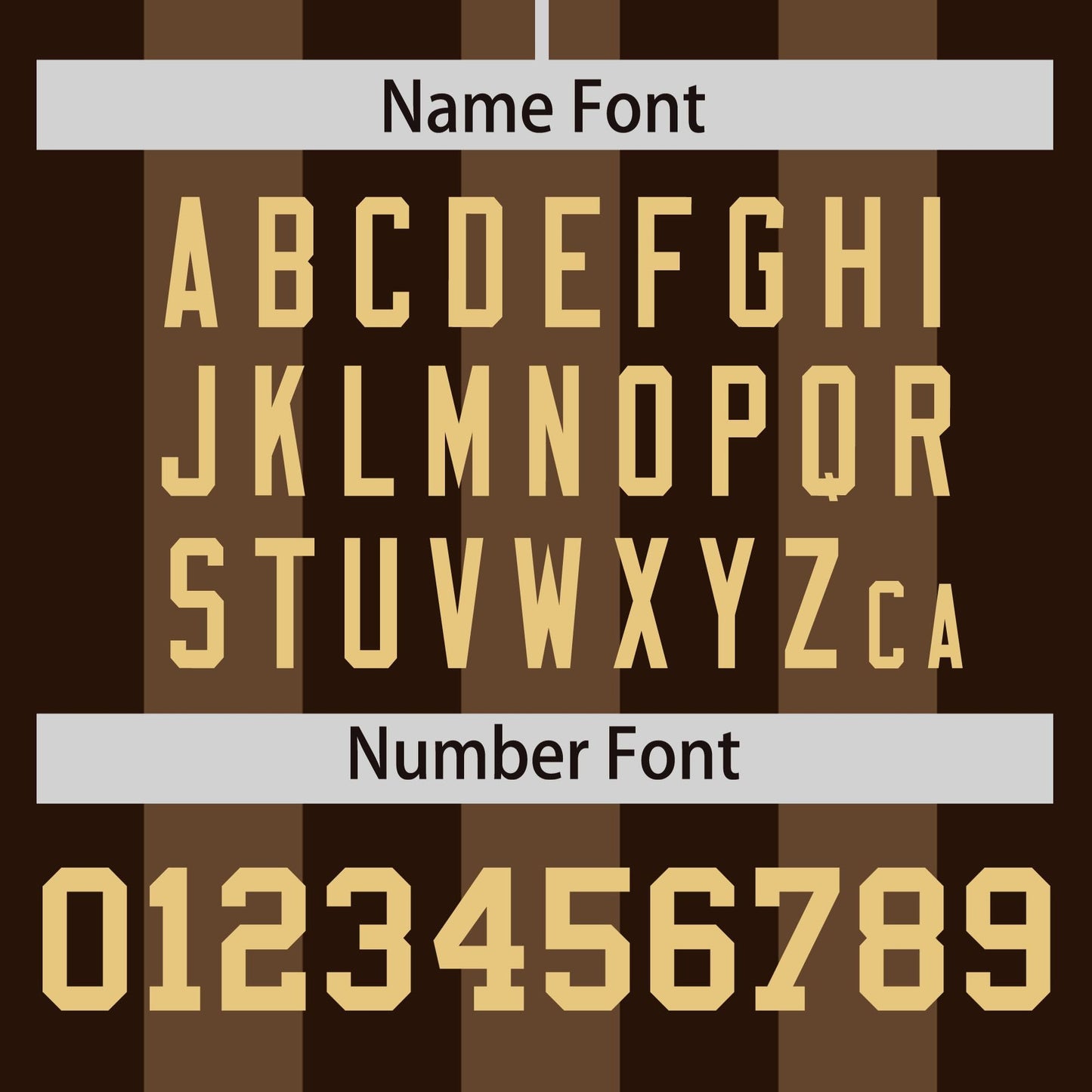 Custom Light Brown Brown Thick Stripe Fashion Authentic Baseball Jersey Limited