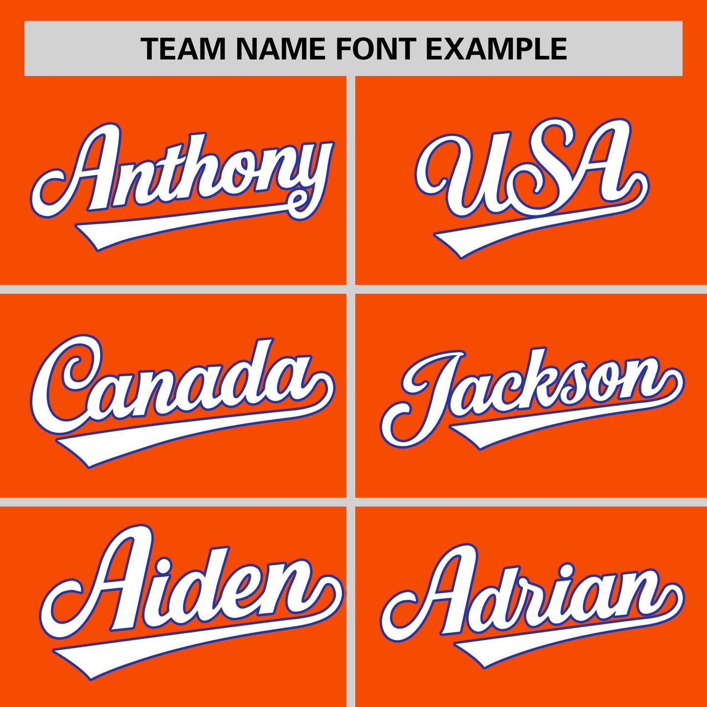 Custom Orange Royal-White Personalized Color Block Authentic Baseball Jersey Limited