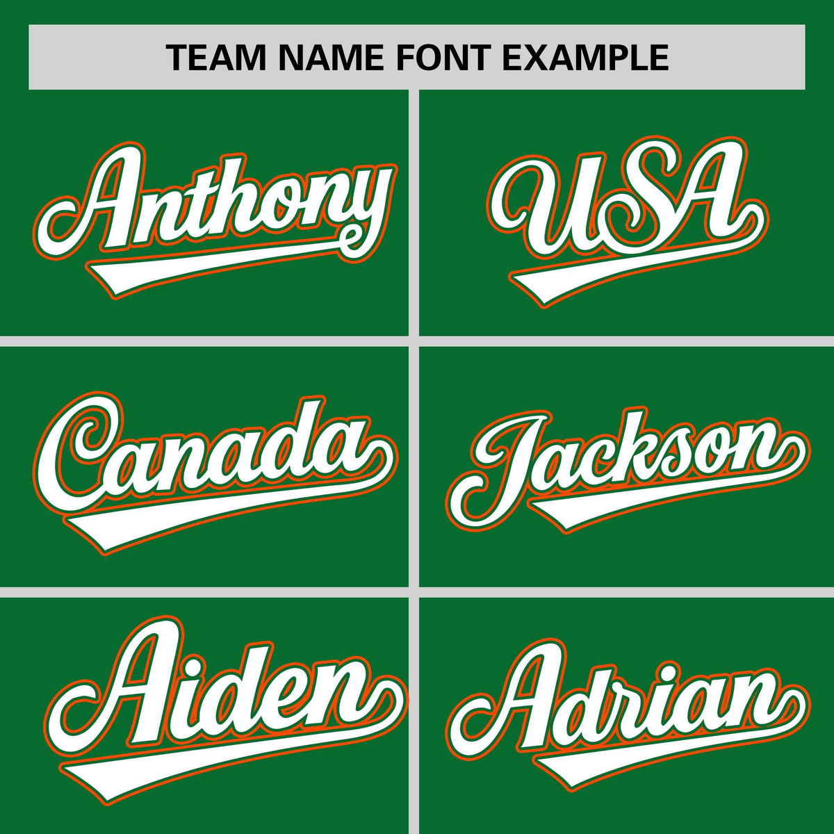 Custom Kelly Green Orange-White Personalized Color Block Authentic Baseball Jersey Limited