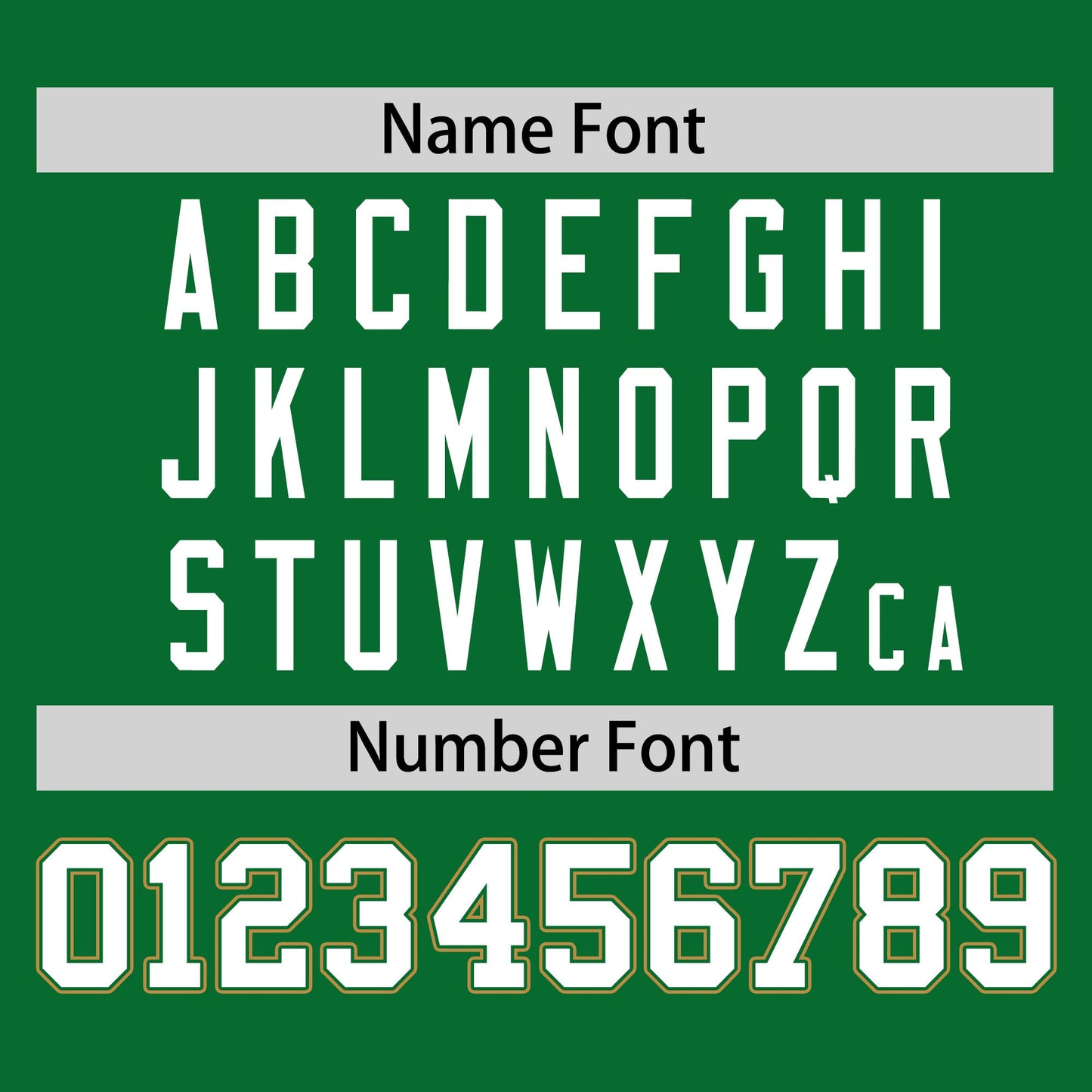 Custom Kelly Green Old Gold-White Personalized Color Block Authentic Baseball Jersey Limited