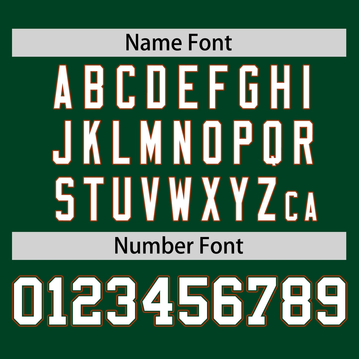 Custom Green Texas Orange-White Personalized Color Block Authentic Baseball Jersey Limited