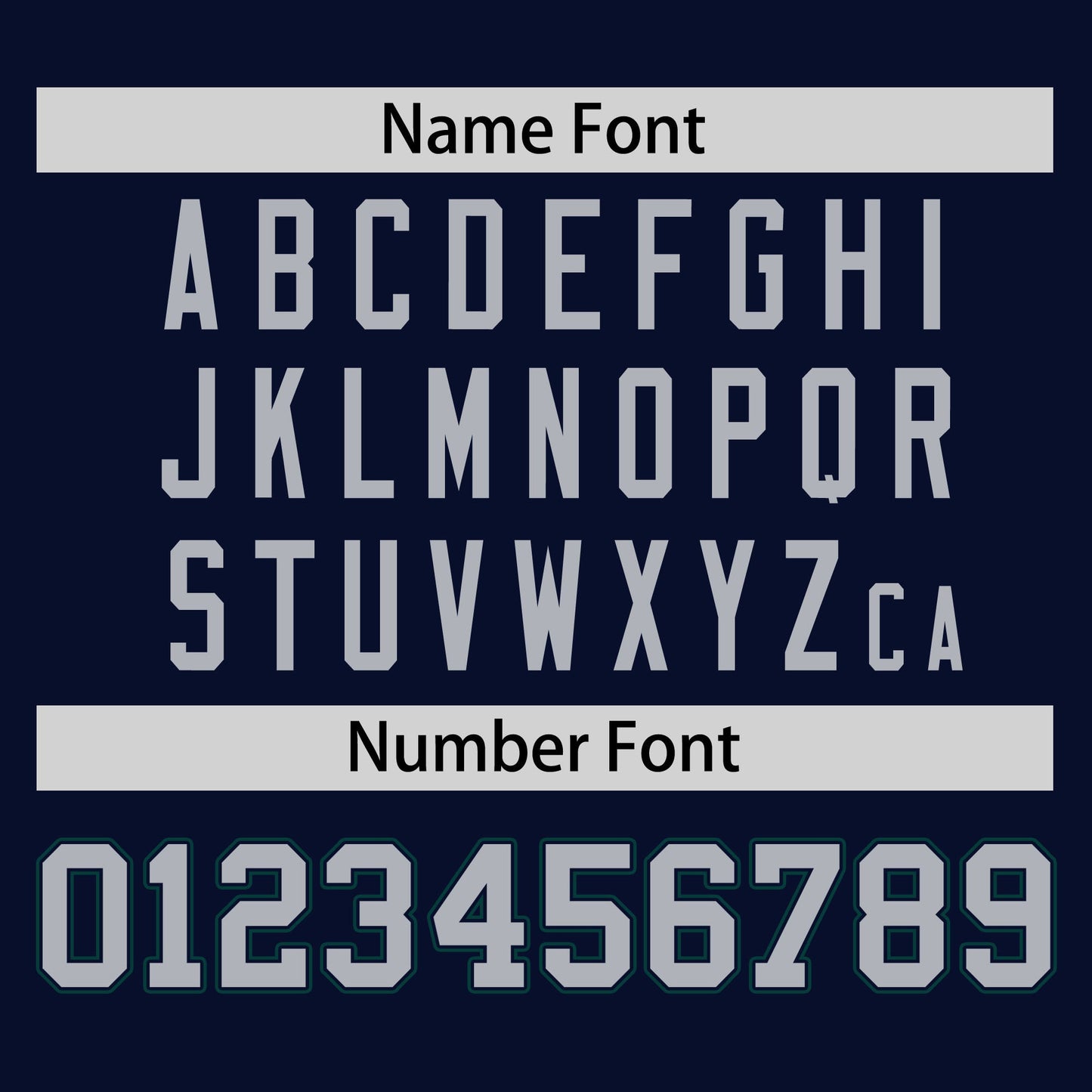 Custom Navy Midnight Green-Gray Personalized Color Block Authentic Baseball Jersey Limited