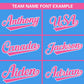 Custom Powder Blue Pink-White Personalized Color Block Authentic Baseball Jersey Limited