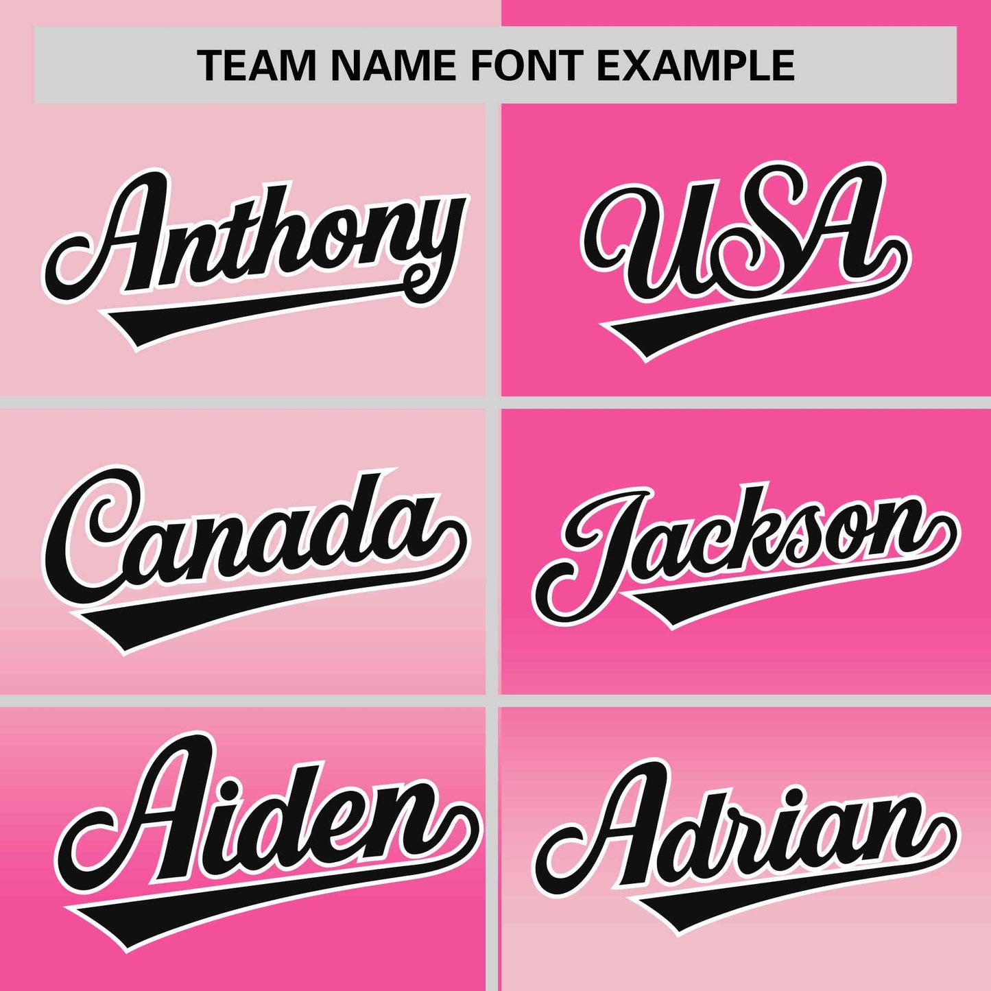 Custom Pink Light Pink Personalized Symmetrical Gradient Design Authentic Baseball Jersey Limited