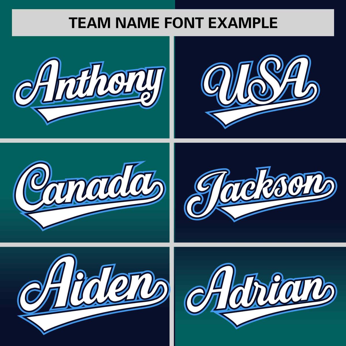 Custom Navy Aqua Personalized Symmetrical Gradient Design Authentic Baseball Jersey Limited