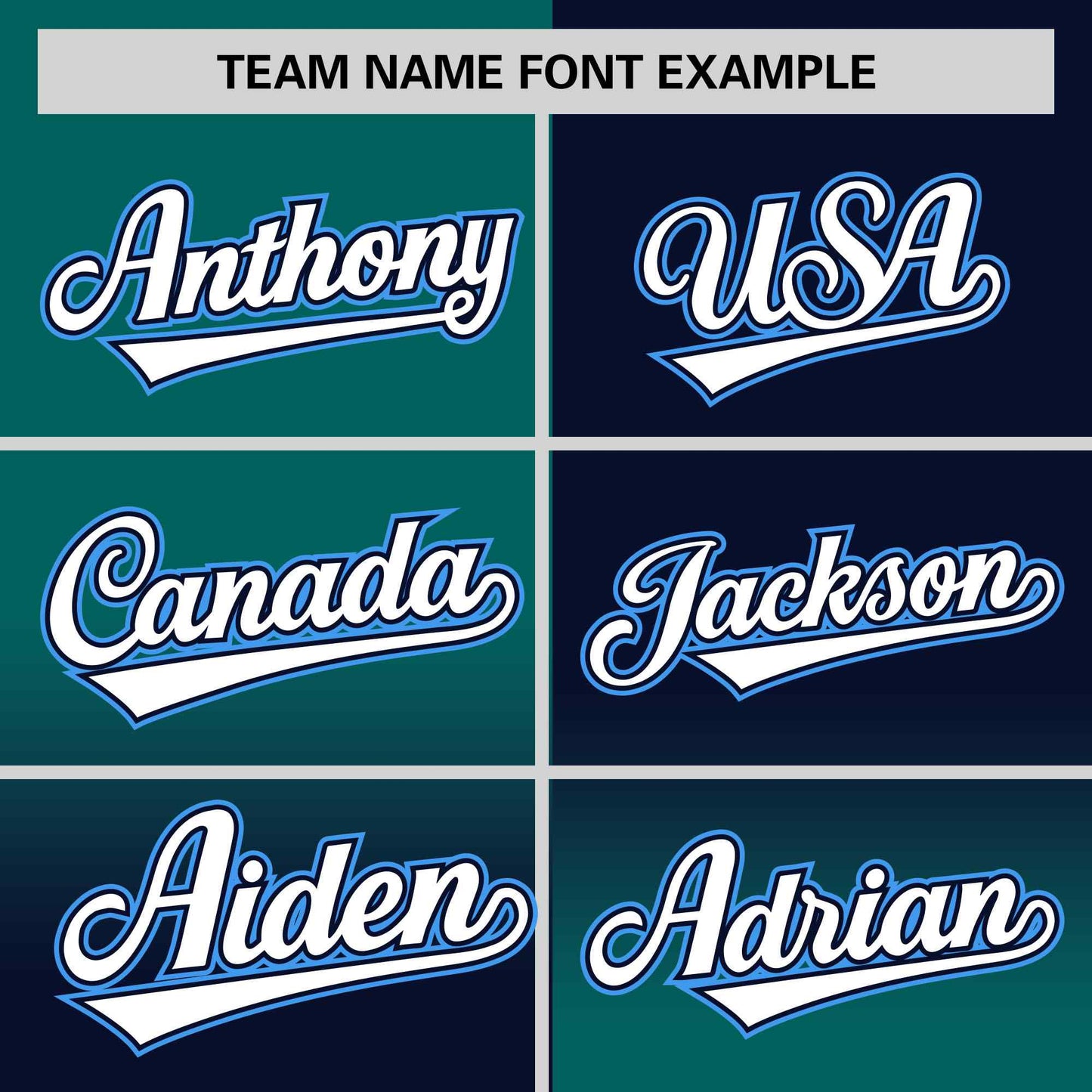 Custom Navy Aqua Personalized Symmetrical Gradient Design Authentic Baseball Jersey Limited