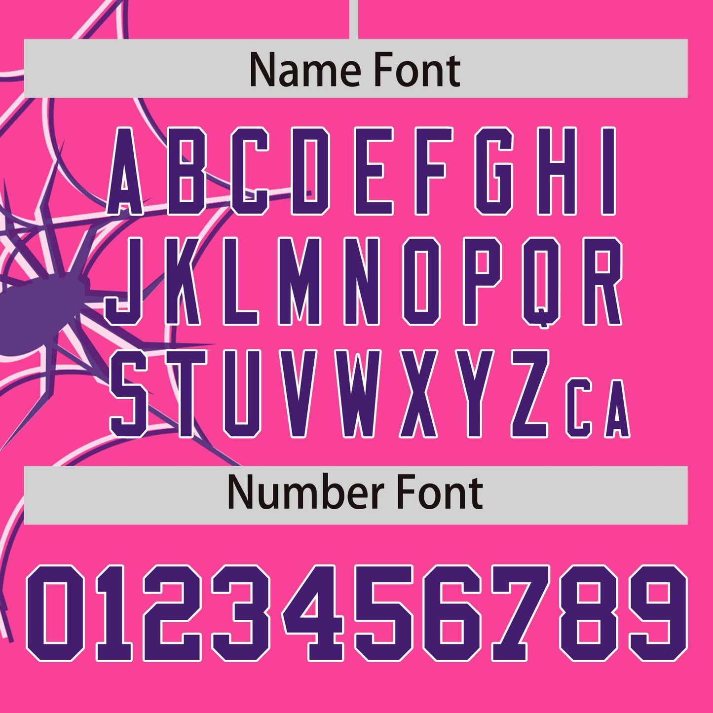 Custom Pink Purple Spider Web Pattern Raglan Sleeves Authentic Baseball Jersey Limited