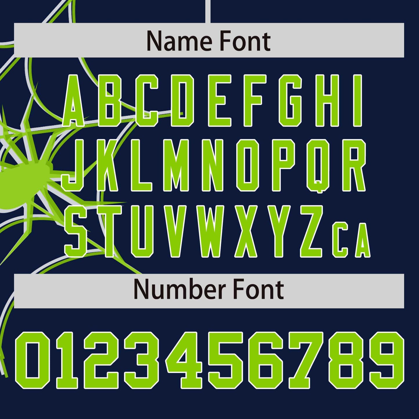 Custom Navy Neon Green Spider Web Pattern Raglan Sleeves Authentic Baseball Jersey Limited