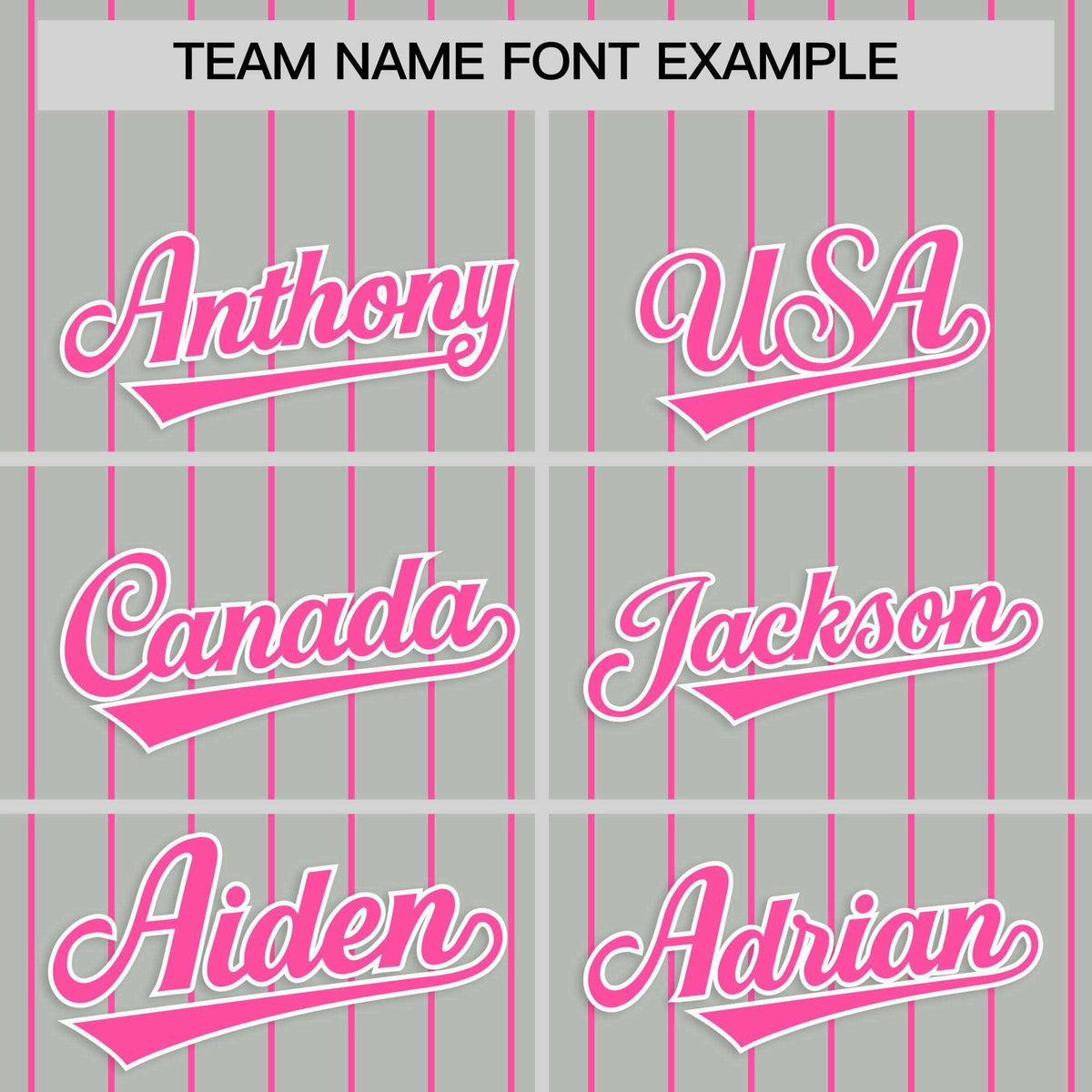 Custom Gray Pink Stripe Fashion Raglan Sleeves Authentic Baseball Jersey Limited