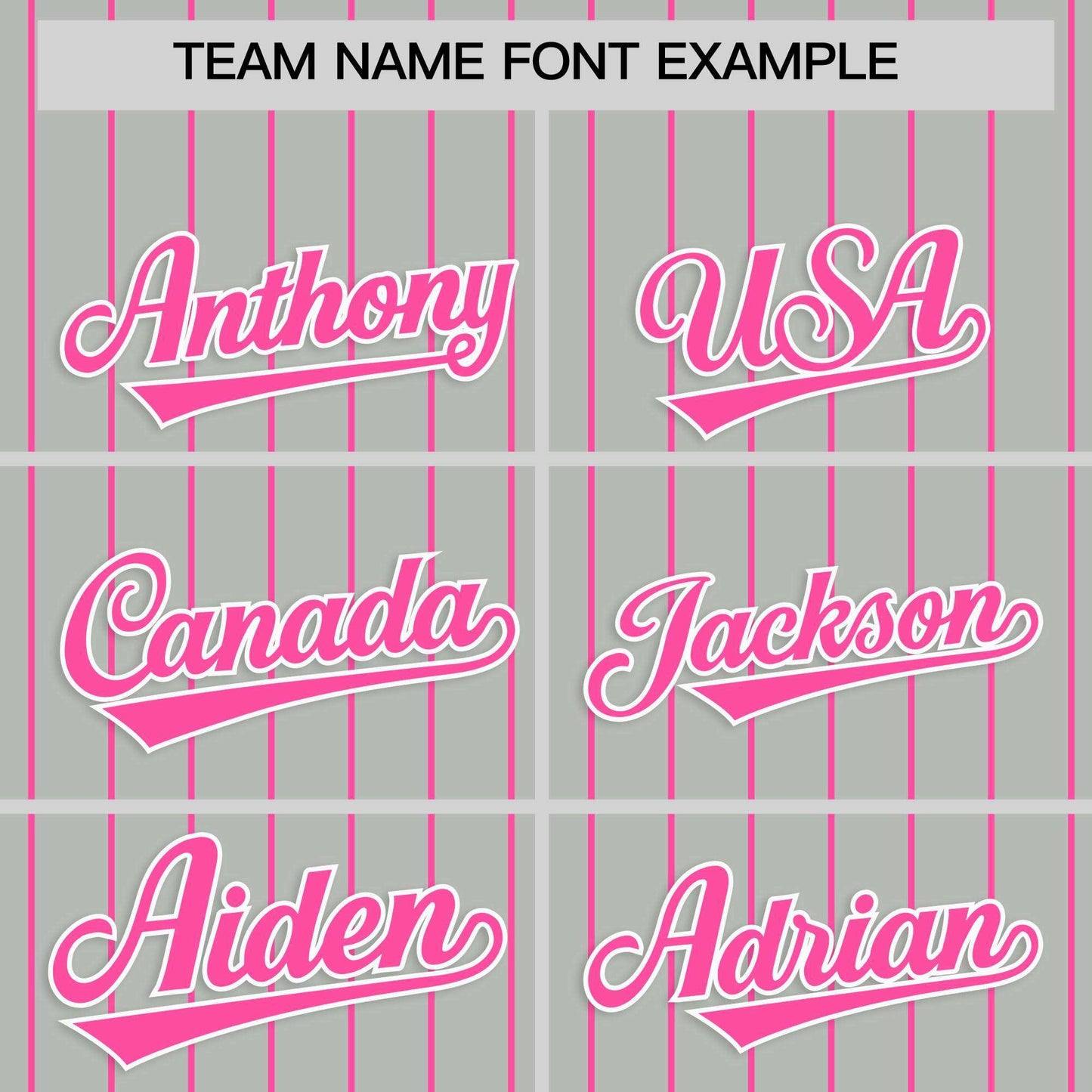 Custom Gray Pink Stripe Fashion Raglan Sleeves Authentic Baseball Jersey Limited