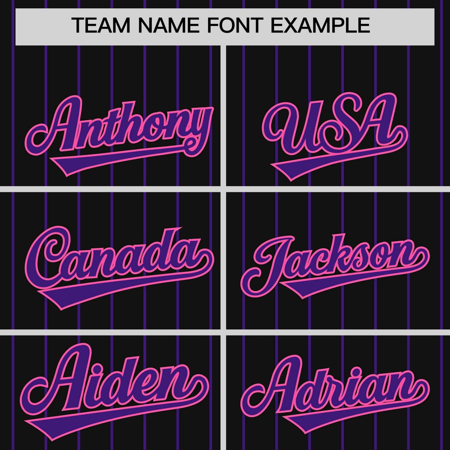 Custom Black Purple Stripe Fashion Raglan Sleeves Authentic Baseball Jersey Limited