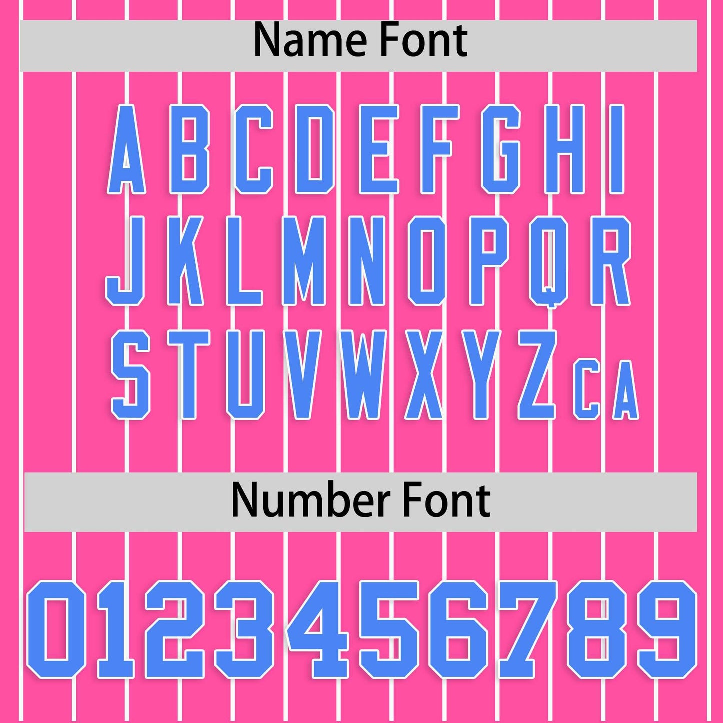 Custom Pink Powder Blue Stripe Fashion Raglan Sleeves Authentic Baseball Jersey Limited