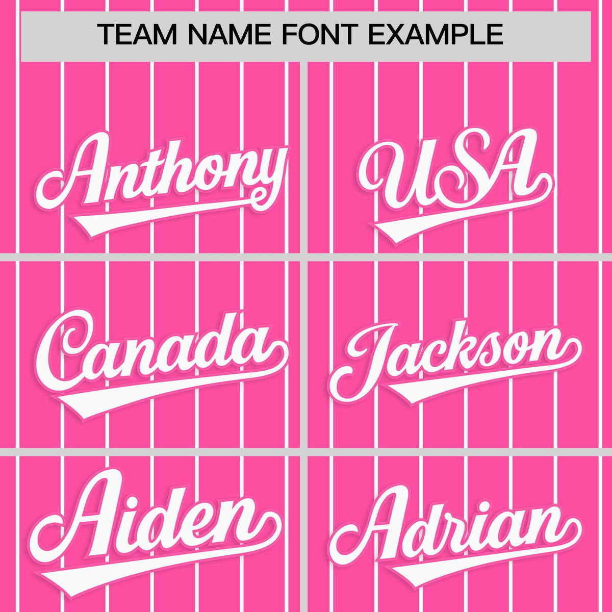 Custom Pink White Stripe Fashion Raglan Sleeves Authentic Baseball Jersey Limited