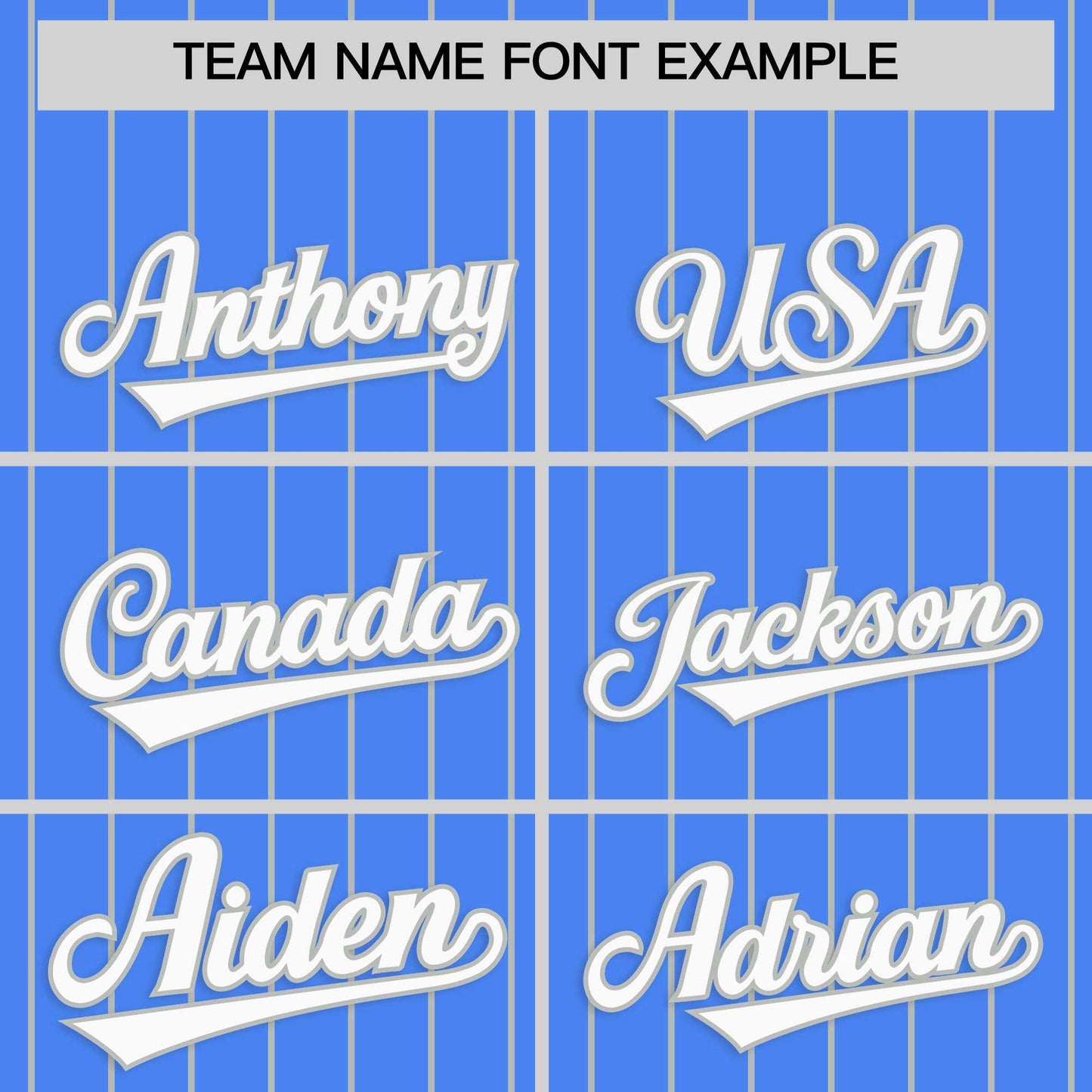 Custom Powder Blue Gray Stripe Fashion Raglan Sleeves Authentic Baseball Jersey Limited