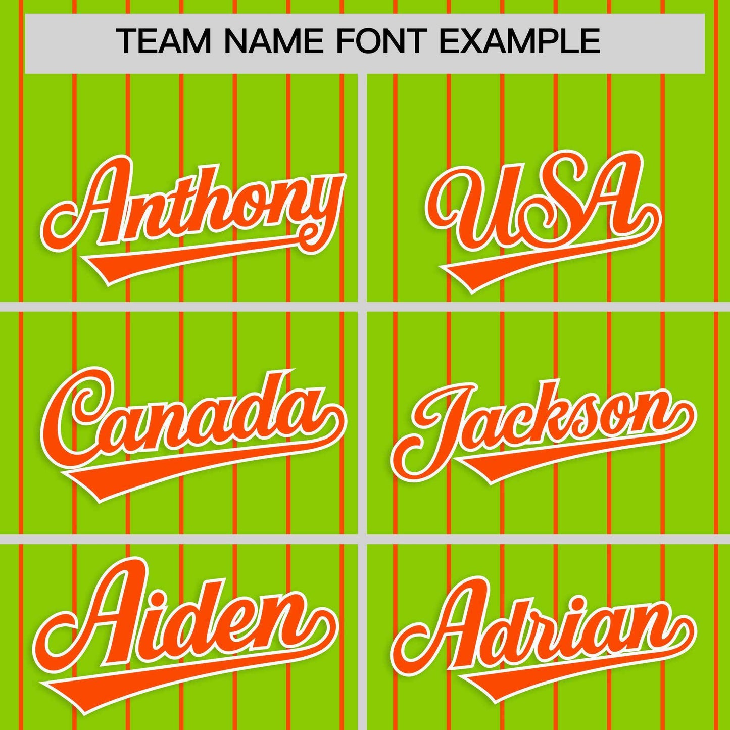 Custom Neon Green Orange Stripe Fashion Raglan Sleeves Authentic Baseball Jersey Limited