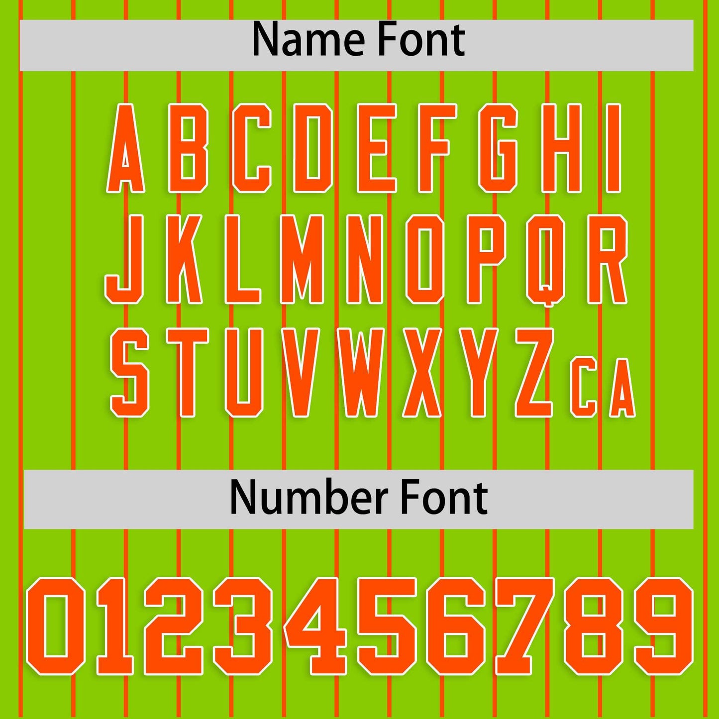 Custom Neon Green Orange Stripe Fashion Raglan Sleeves Authentic Baseball Jersey Limited