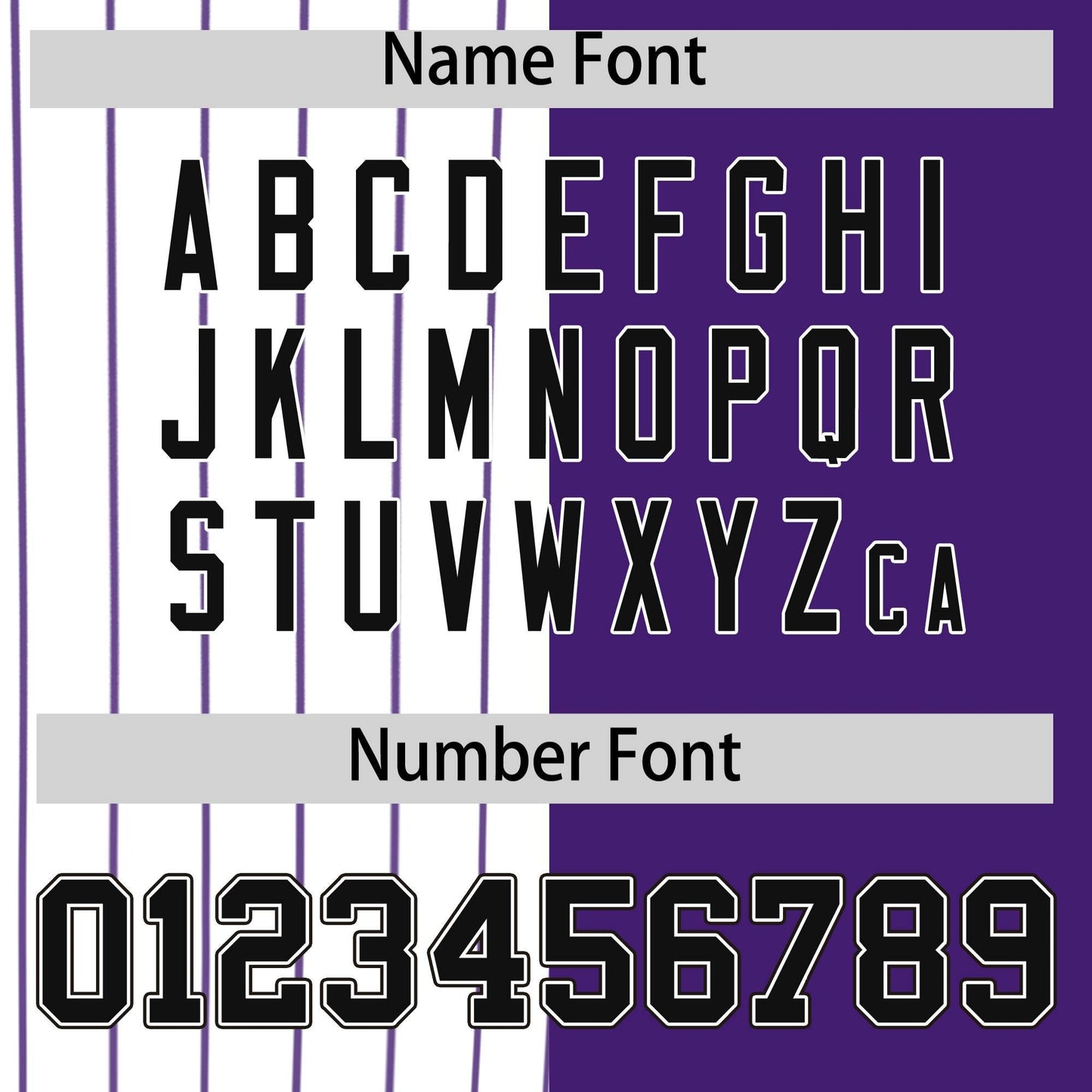 Custom White Purple and Black Pinstripe Personalized Raglan Sleeves Authentic Baseball Jersey Limited