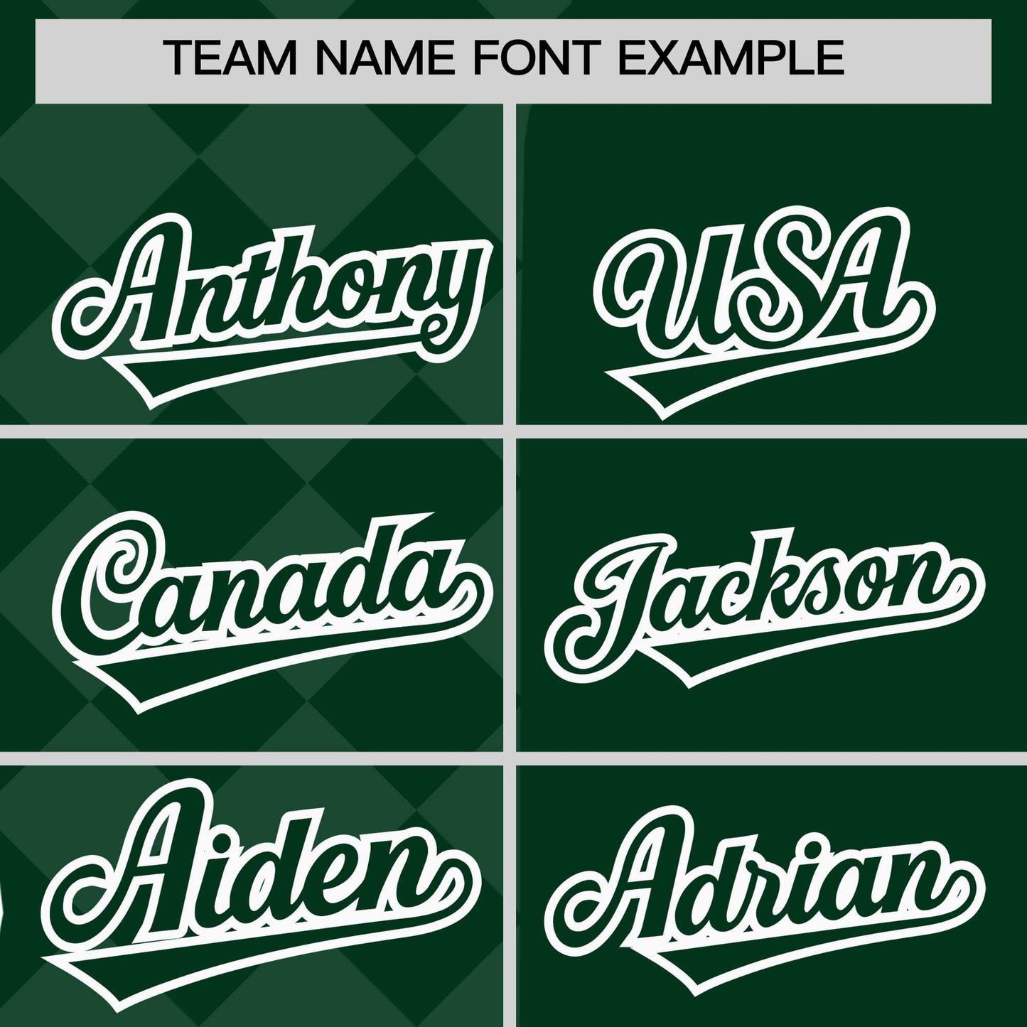 Custom Green Rhombus Design Authentic Baseball Jersey Limited