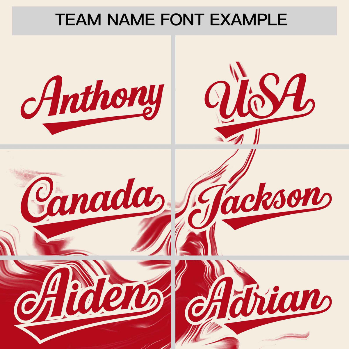 Custom Cream Red Personalized Ink Pattern Authentic Baseball Jersey Limited