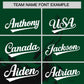 Custom Green Black Personalized Ink Pattern Authentic Baseball Jersey Limited