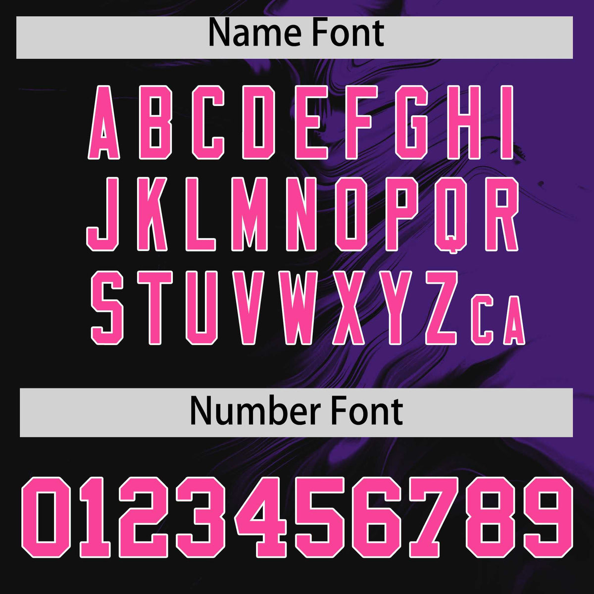 Custom Purple Black Personalized Ink Pattern Authentic Baseball Jersey Limited