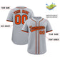 Custom Gray Classic Style Authentic Baseball Jersey Limited
