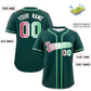 Custom Midnight Green Abrosexual For Pride Month Classic Style Authentic Baseball Jersey Limited