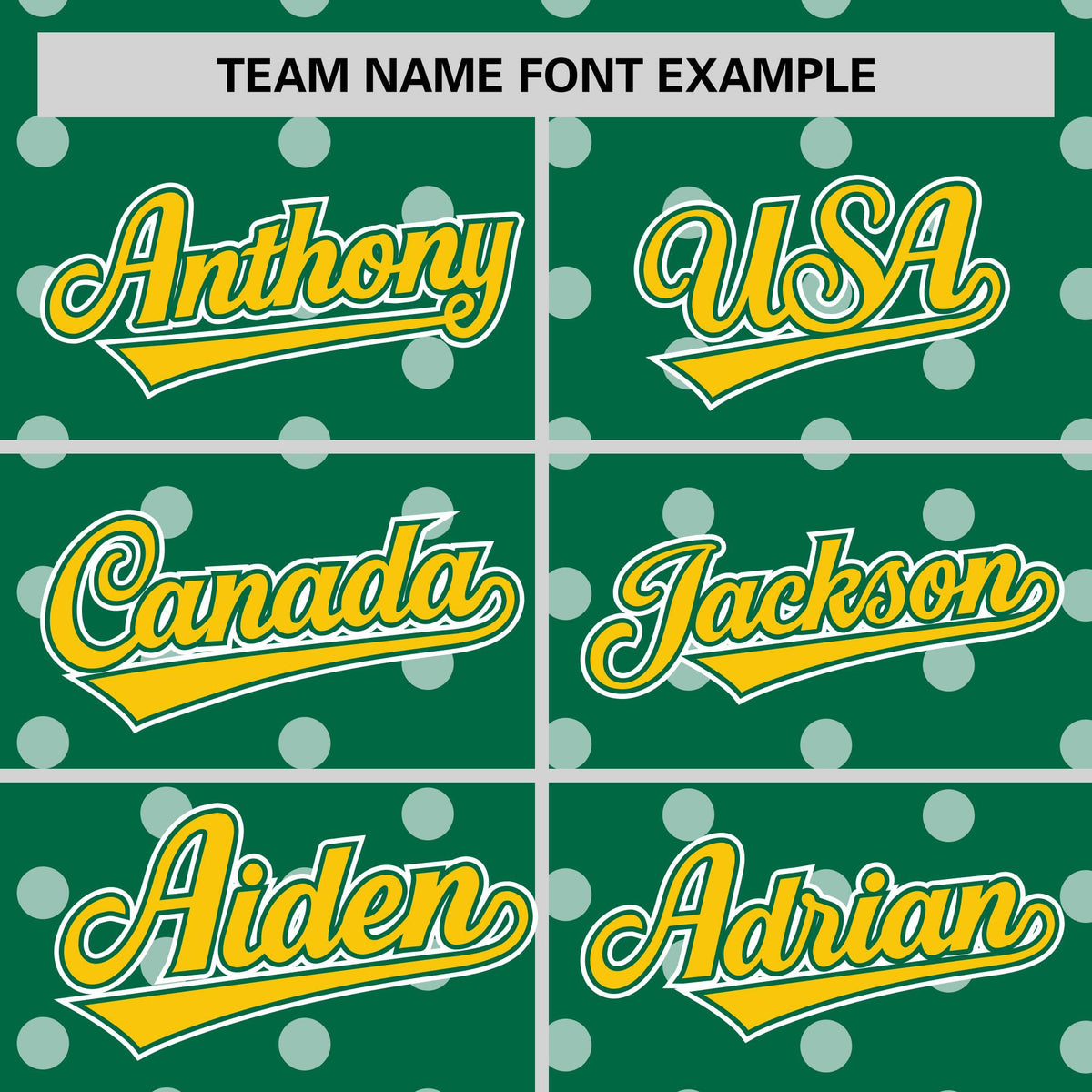 Custom Kelly Green White Personalized Polka Dot Graffiti Pattern Authentic Baseball Jersey Limited