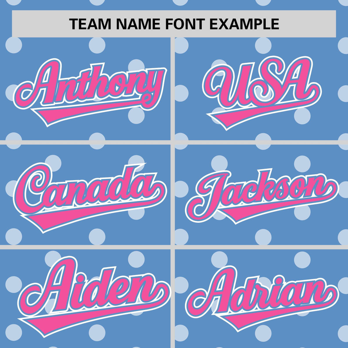 Custom Light Blue White Personalized Polka Dot Graffiti Pattern Authentic Baseball Jersey Limited