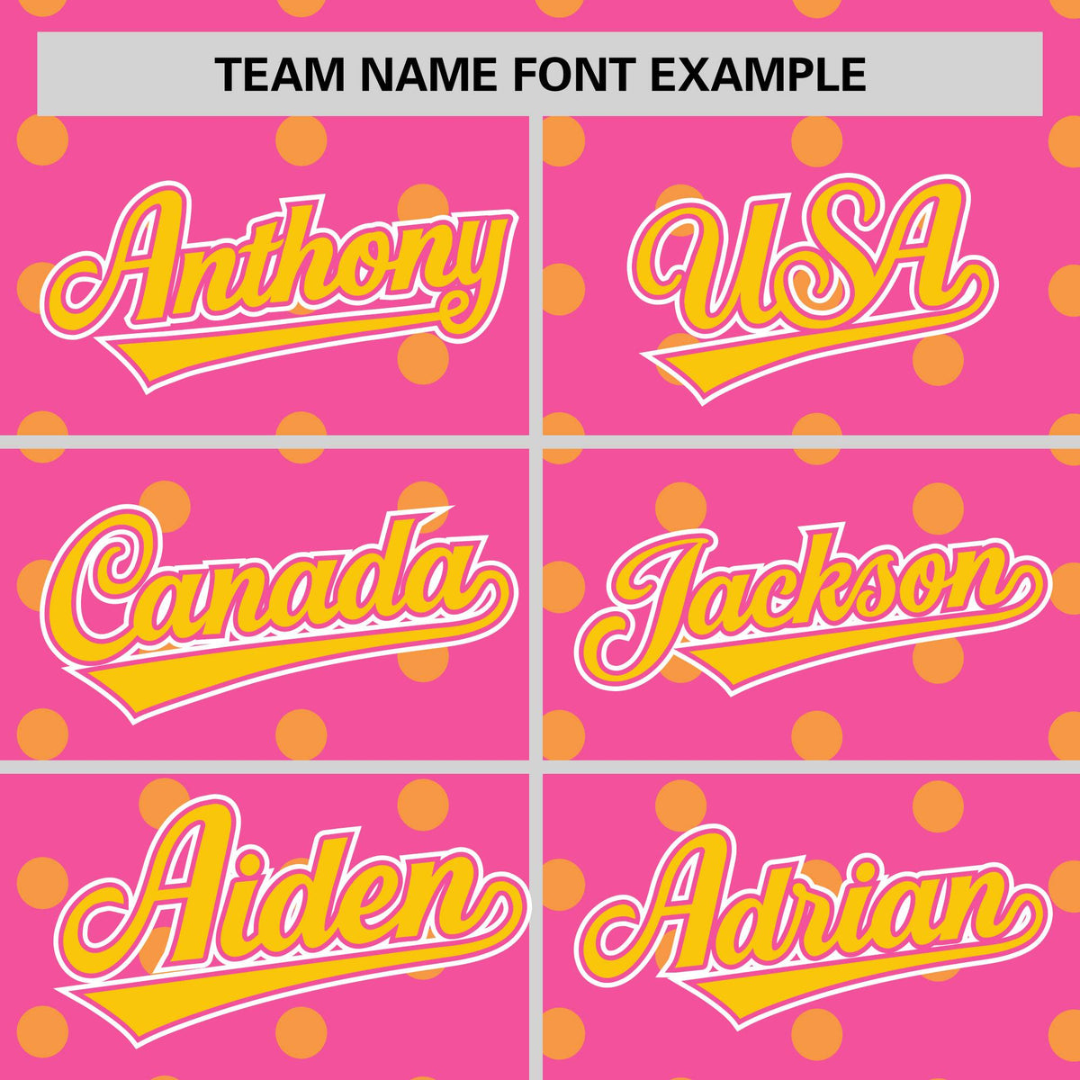 Custom Pink Gold Personalized Polka Dot Graffiti Pattern Authentic Baseball Jersey Limited