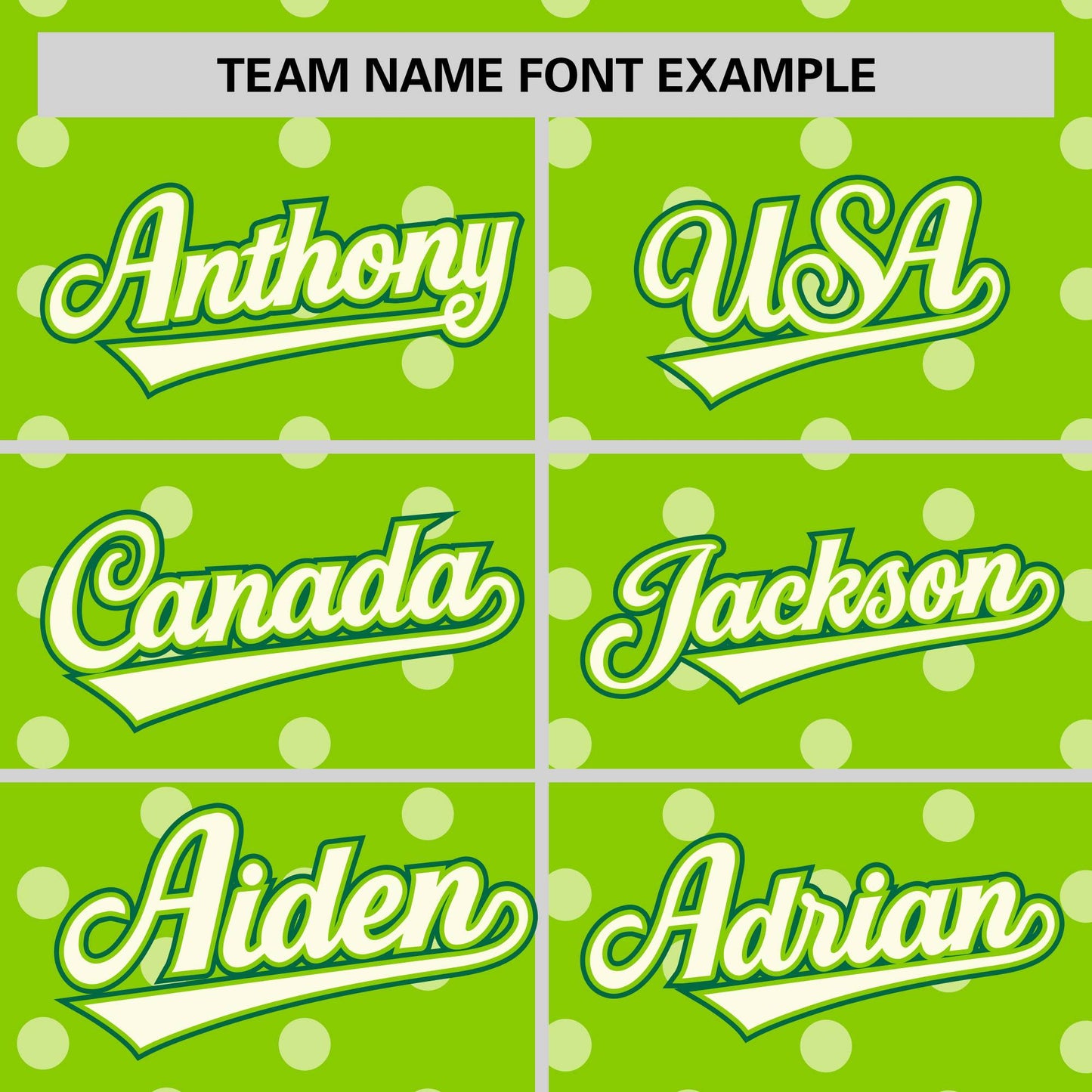 Custom Neon Green White Personalized Polka Dot Graffiti Pattern Authentic Baseball Jersey Limited