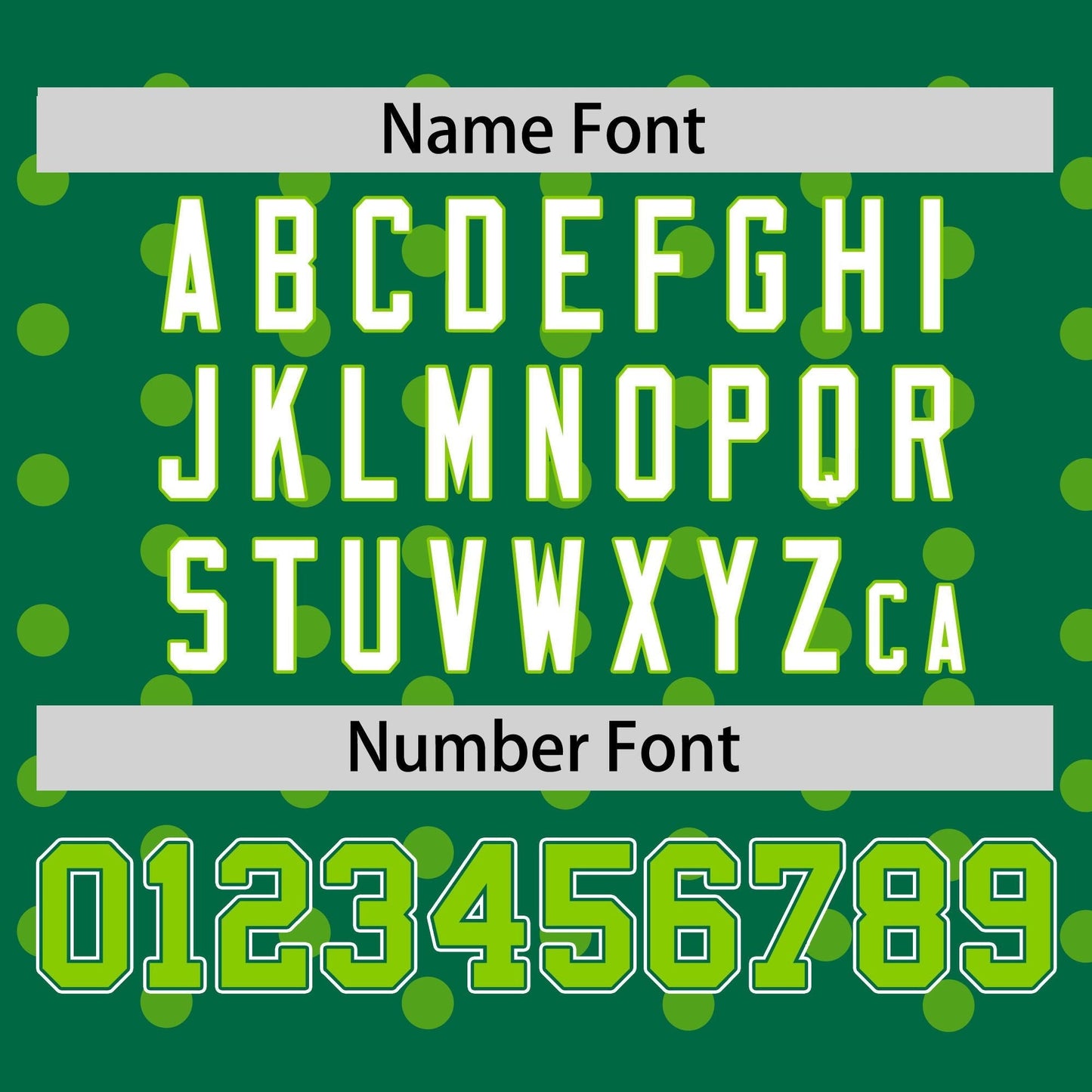 Custom Kelly Green Neon Green Personalized Polka Dot Graffiti Pattern Authentic Baseball Jersey Limited