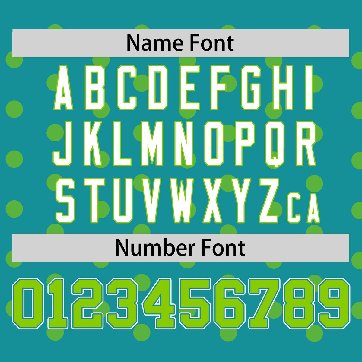 Custom Aqua Neon Green Personalized Polka Dot Graffiti Pattern Authentic Baseball Jersey Limited