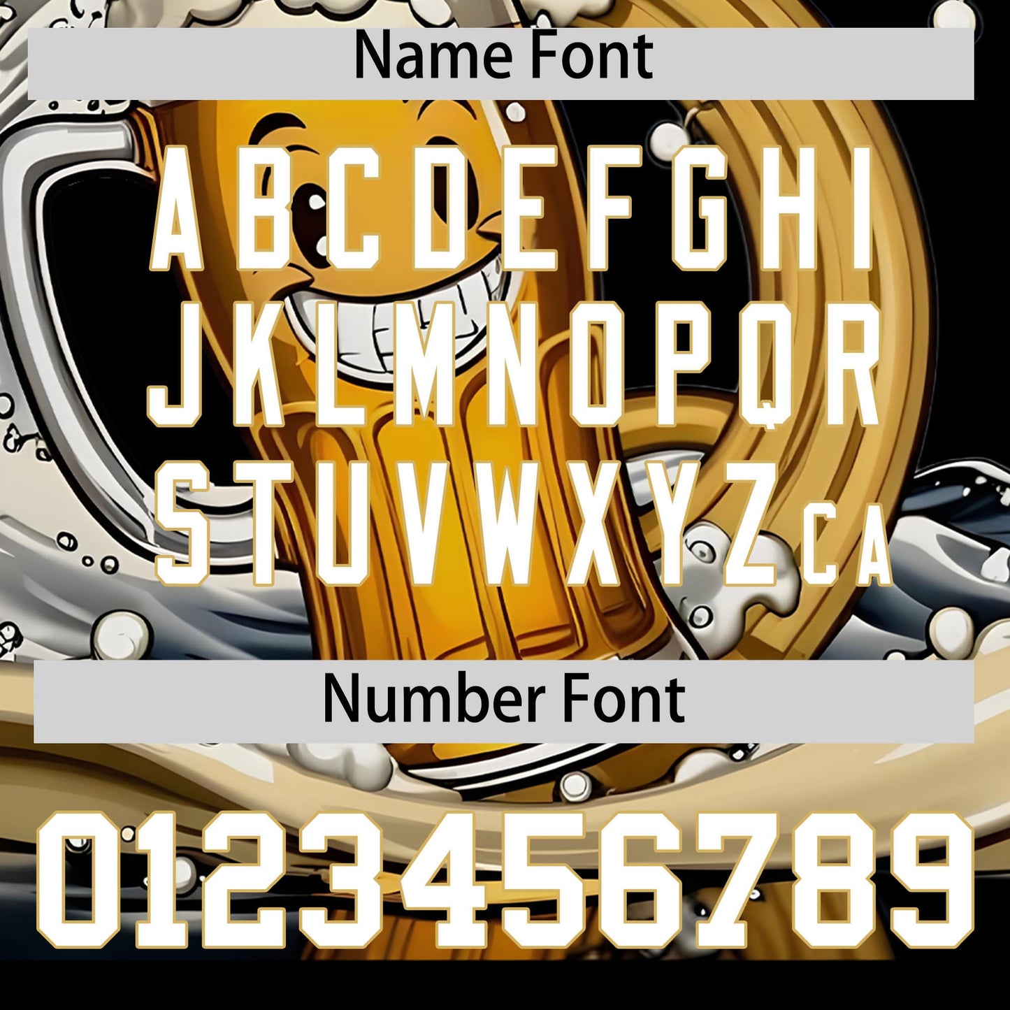 Custom Old Gold Personalized Beer Day Shirt Parties Baseball Jersey Limited