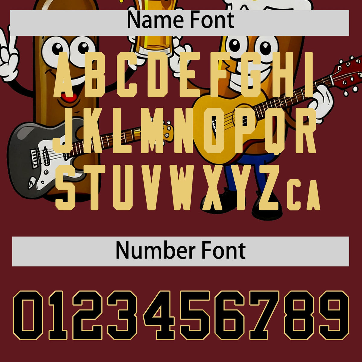 Custom Burgundy Personalized Beer Day Shirt Parties Baseball Jersey Limited