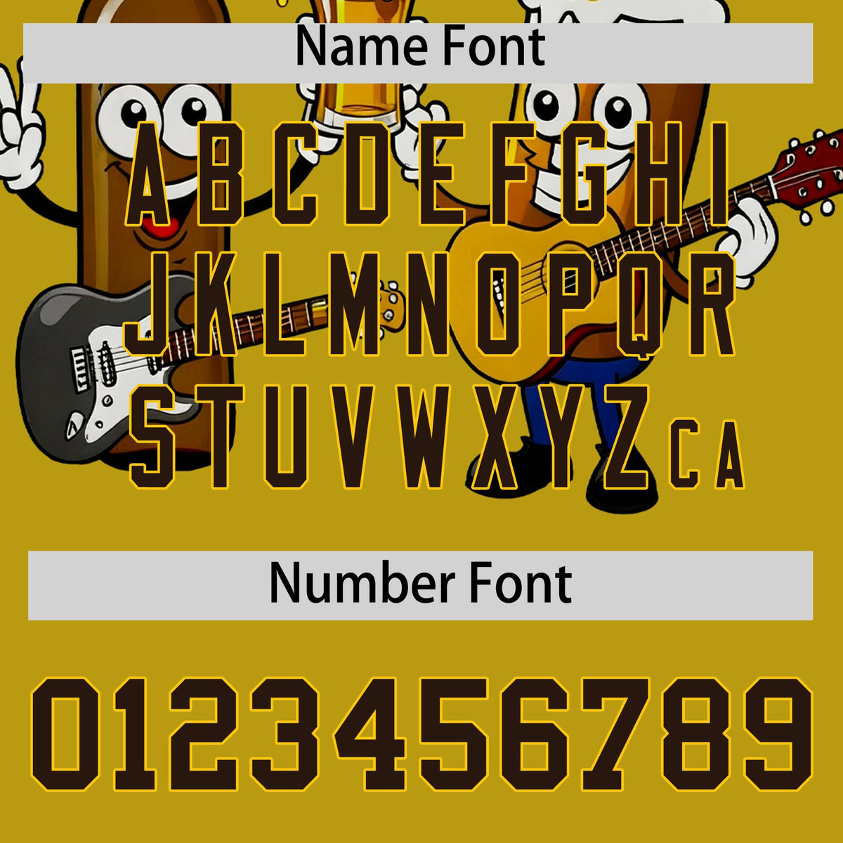 Custom Old Gold Personalized Beer Day Shirt Parties Baseball Jersey Limited