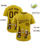 Custom Old Gold Personalized Beer Day Shirt Parties Baseball Jersey Limited