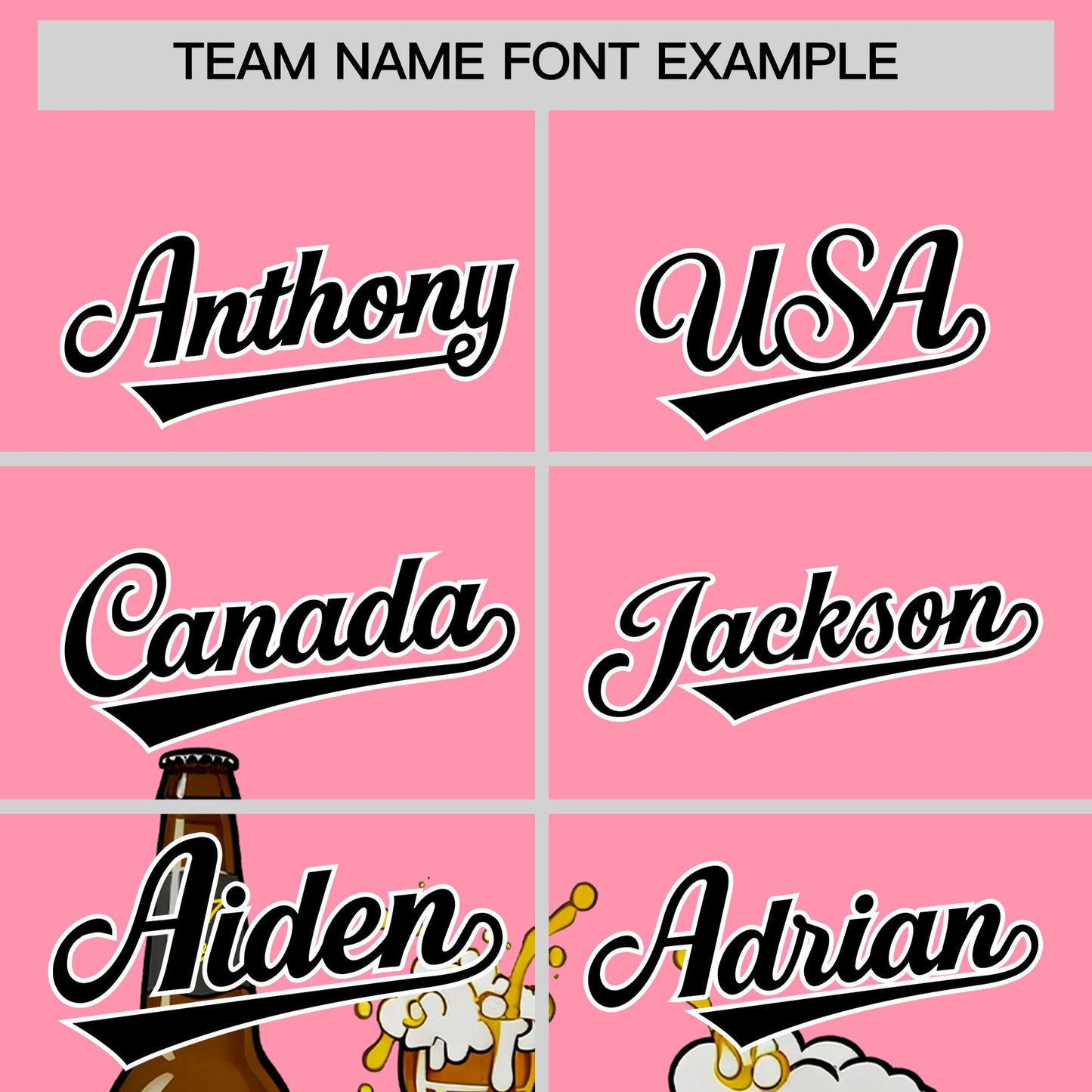 Custom Light Pink Personalized Beer Day Shirt Parties Baseball Jersey Limited