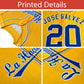 Custom Gold Personalized Beer Day Shirt Parties Baseball Jersey Limited