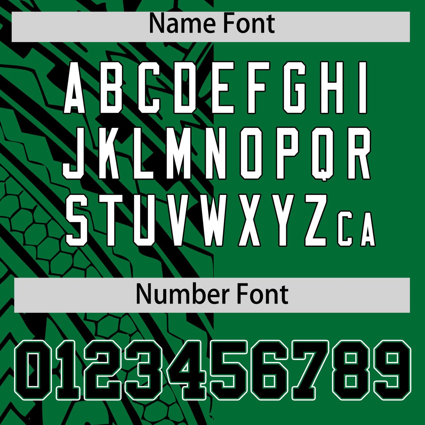 Custom Kelly Green Black Split Fashion Tribal Pattern Authentic Baseball Jersey Limited