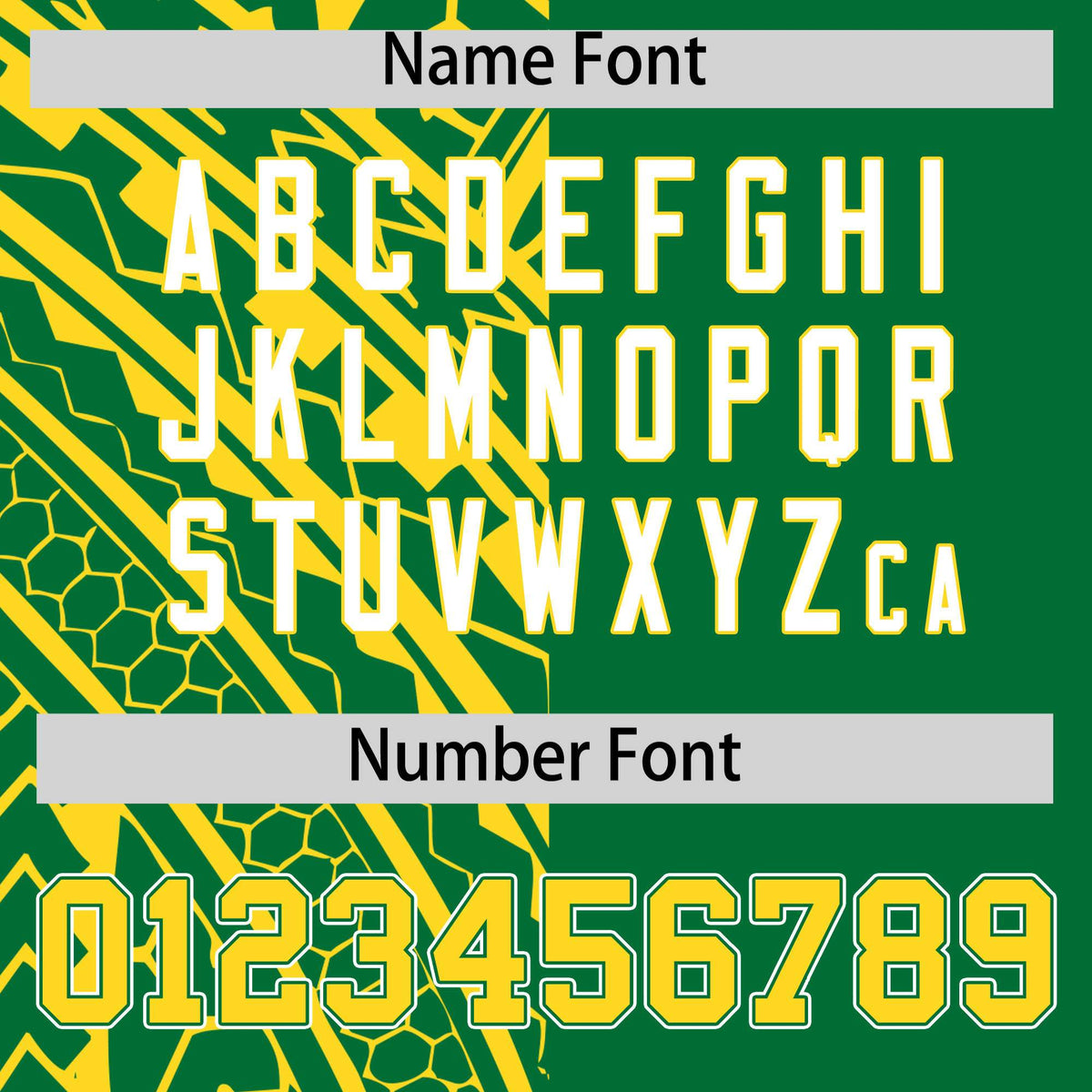 Custom Kelly Green Gold Split Fashion Tribal Pattern Authentic Baseball Jersey Limited