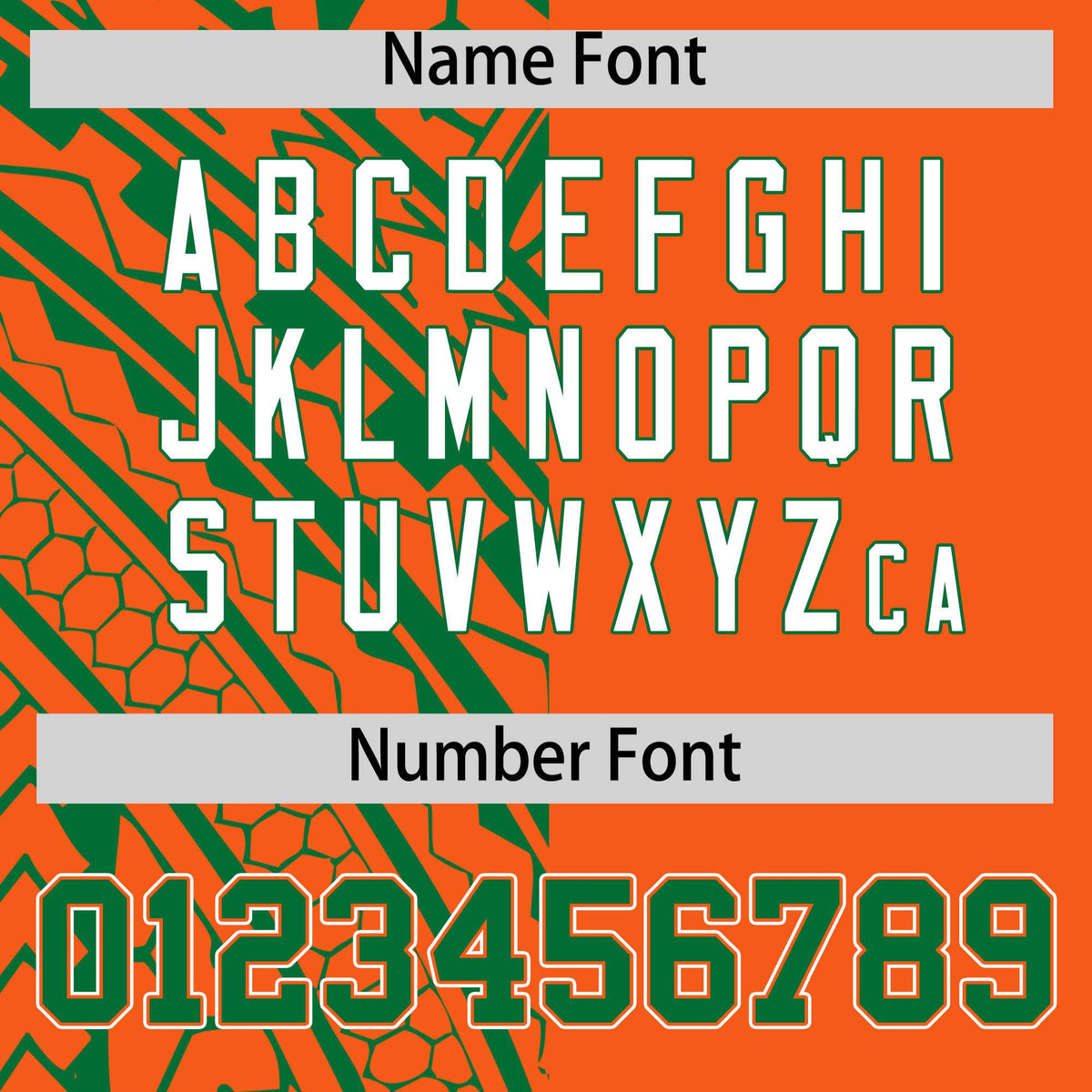 Custom Orange Kelly Green Split Fashion Tribal Pattern Authentic Baseball Jersey Limited